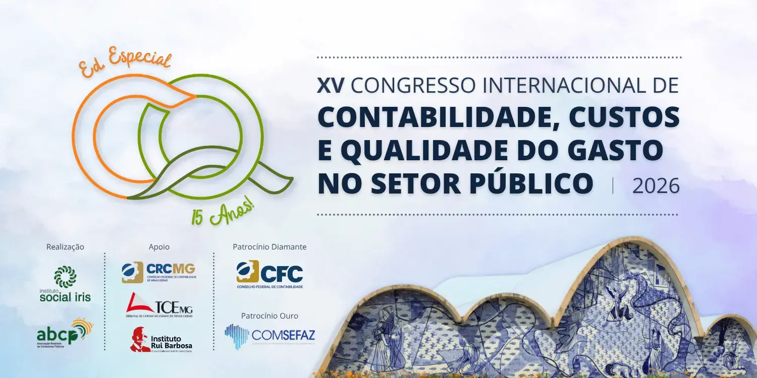 15º Congresso Internacional de Contabilidade, Custos e Qualidade do Gasto no Setor Público acontece no início de agosto