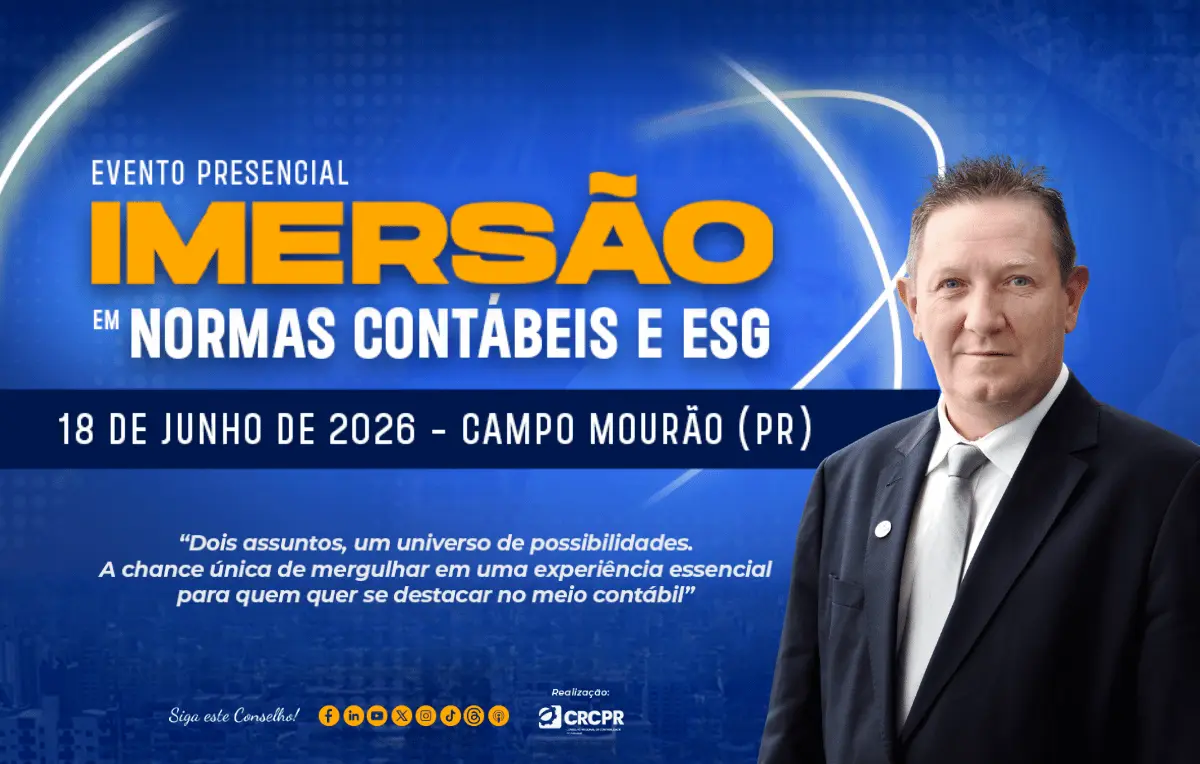 “Imersão em Normas Contábeis e ESG cria ambiente para reflexão, troca de experiências e amadurecimento profissional”, diz em entrevista palestrante Laudelino Jochem