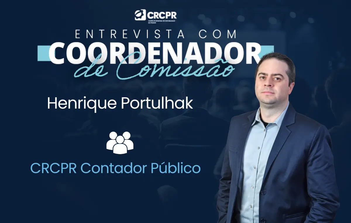 "Fomentamos novas ideias na contabilidade, finanças e controle aplicados ao setor público", afirmou Henrique Portulhak
