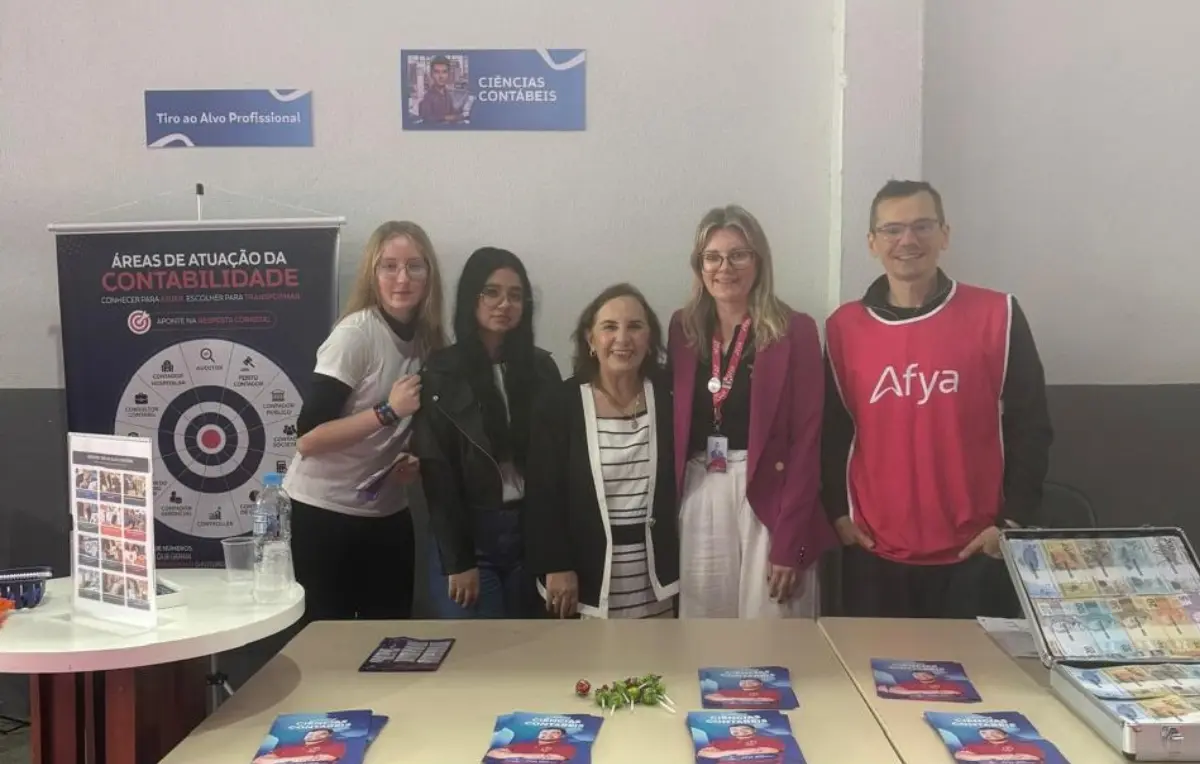 CRCPR participa da Feira de Profissões da Afya Centro Universitário de Pato Branco