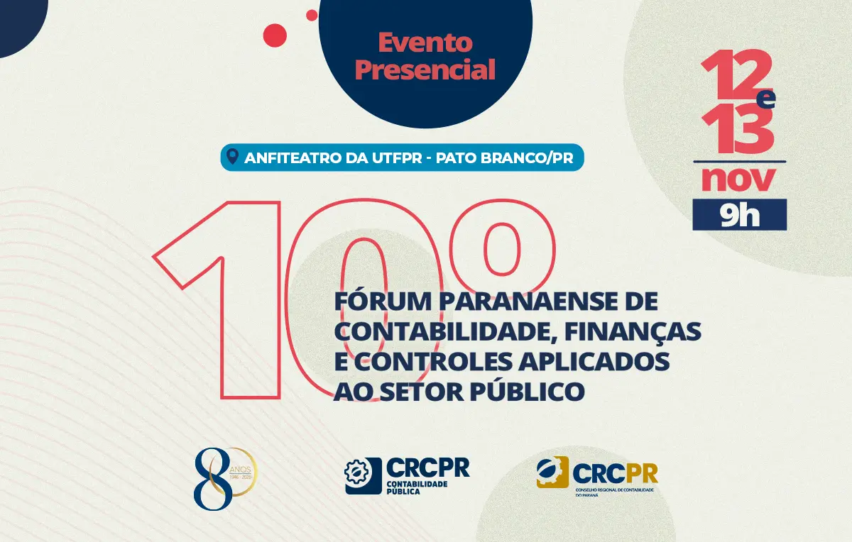 Especialistas se reúnem em Pato Branco para discutir contabilidade, finanças e inovação na gestão pública