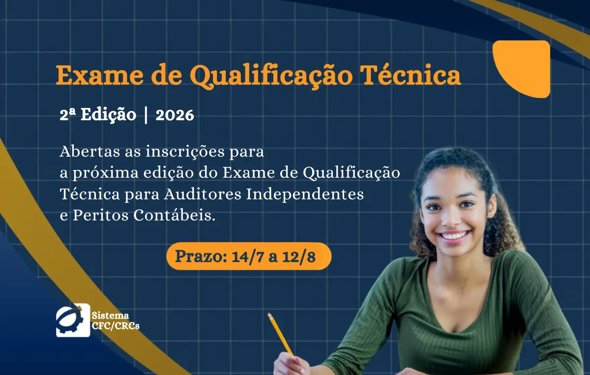 Últimos dias para inscrever-se na 2° edição do Exame de Qualificação Técnica 2026