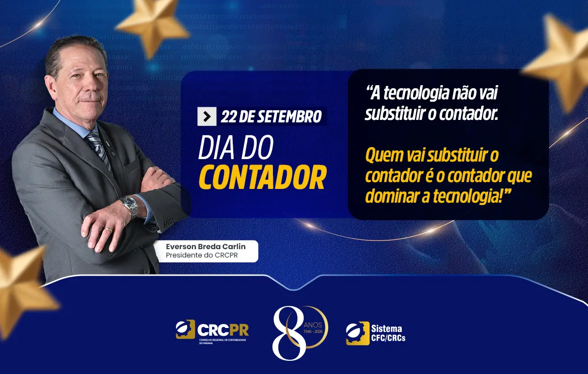 "A tecnologia não vai substituir o contador.” 
