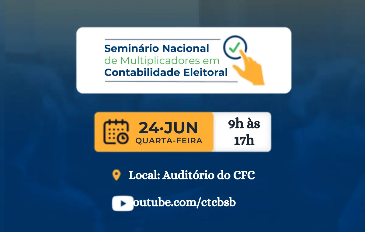 Contabilidade Eleitoral: profissionais da contabilidade do Paraná estão convidados a debater os desafios e oportunidades nesta quarta, 24/6