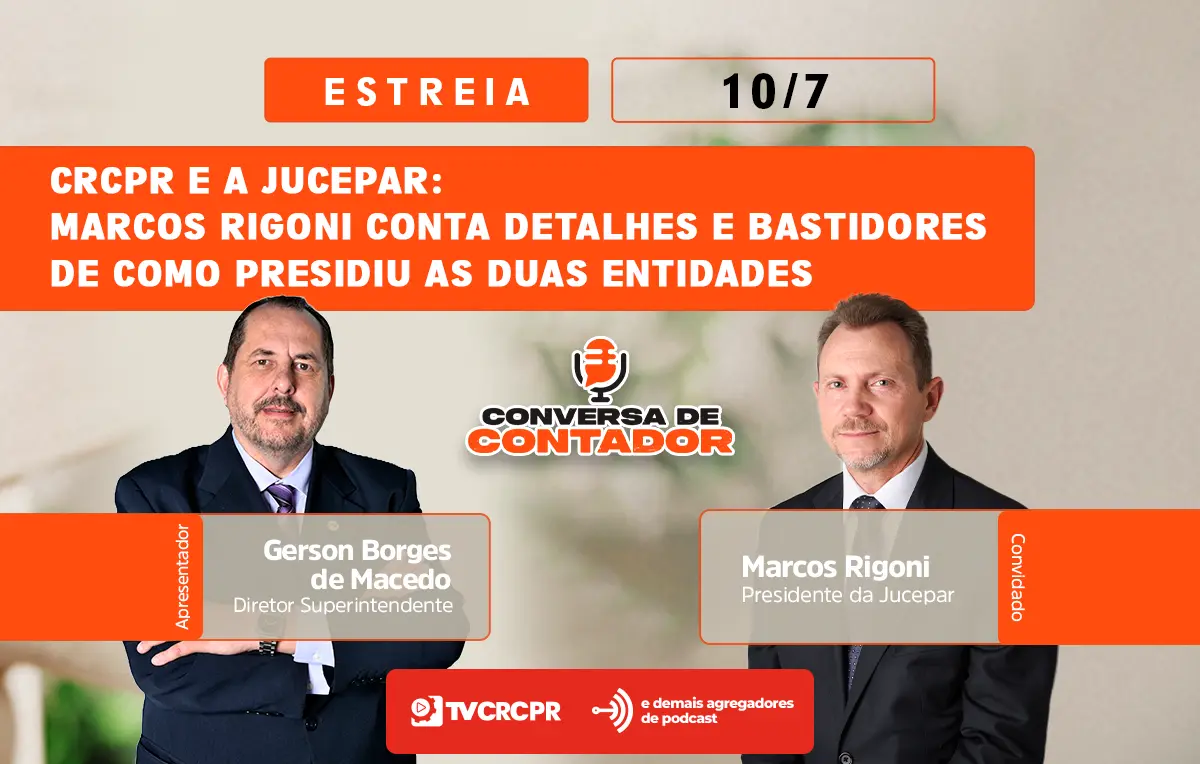 "Não me arrependo nem um dia de ter escolhido a contabilidade", diz Marcos Rigoni no Podcast Conversa de Contador