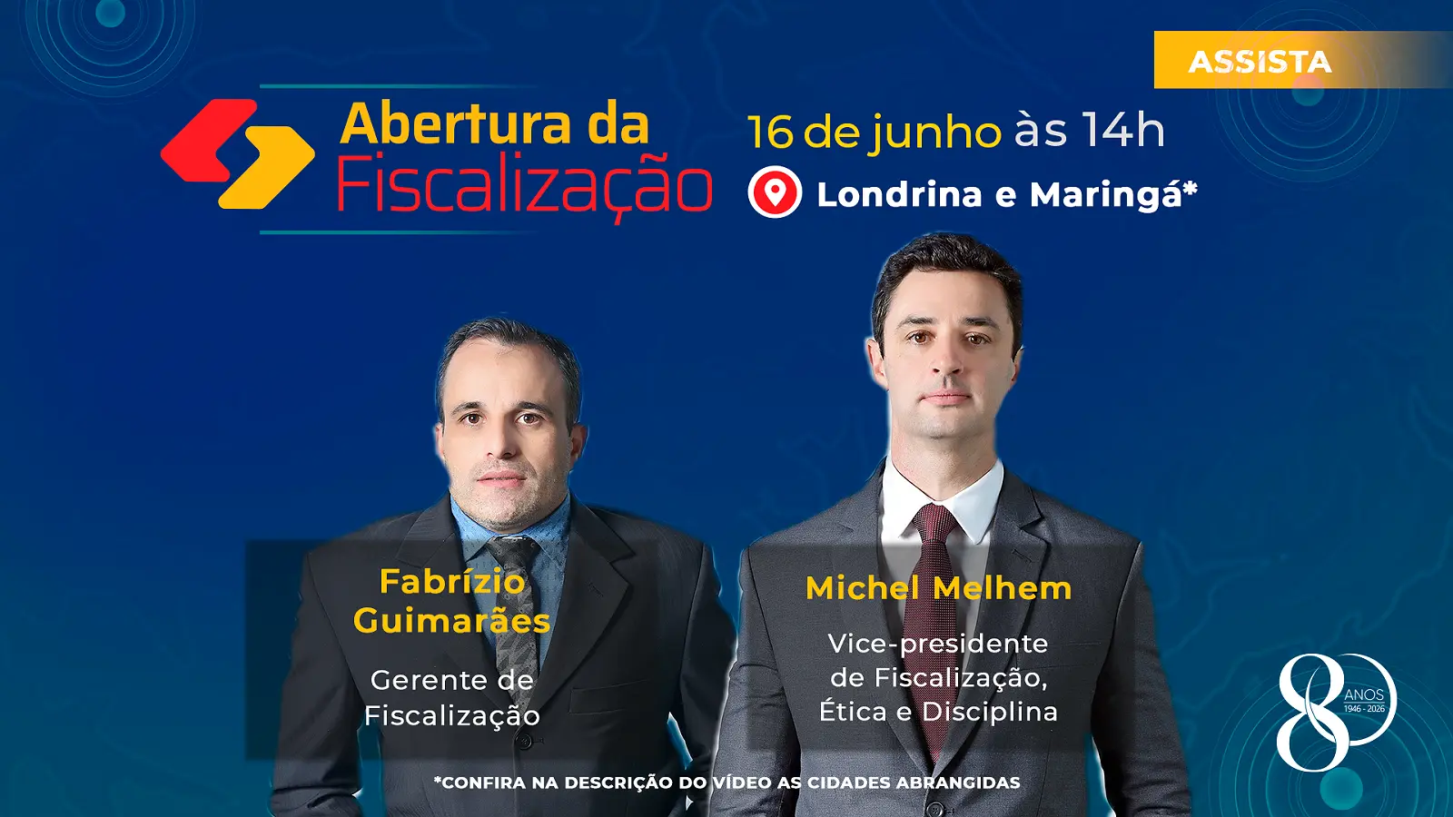 Fiscalização: CRCPR orienta profissionais de Maringá e Londrina para início dos procedimentos no dia 23
