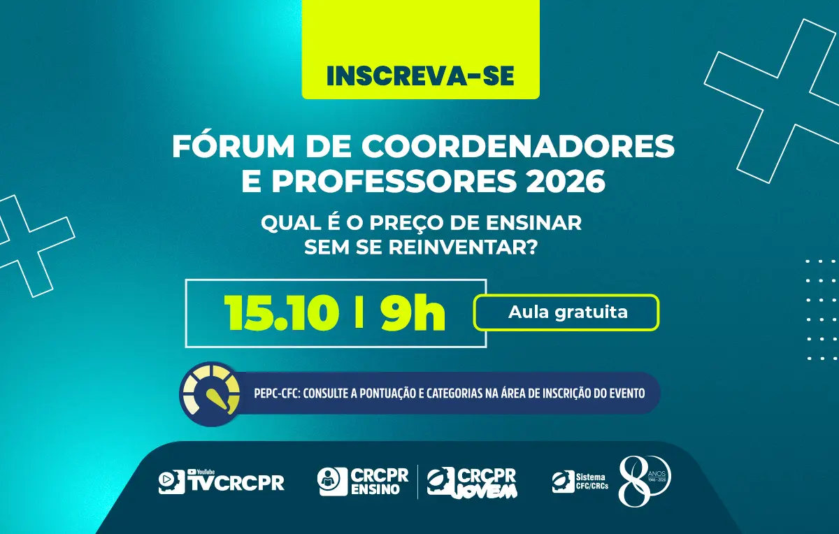 Fórum de Coordenadores e Professores 2026 terá painel sobre o ensino da tributação durante a Reforma Tributária