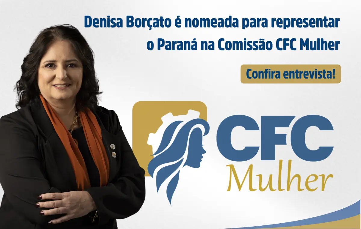 Denisa Borçato é nomeada para representar o Paraná na Comissão CFC Mulher