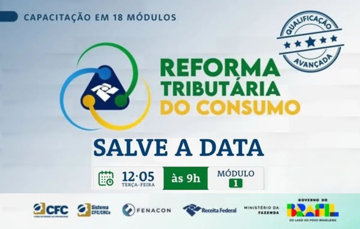 Curso sobre Reforma Tributária mobiliza profissionais e pode alcançar 50 mil participantes