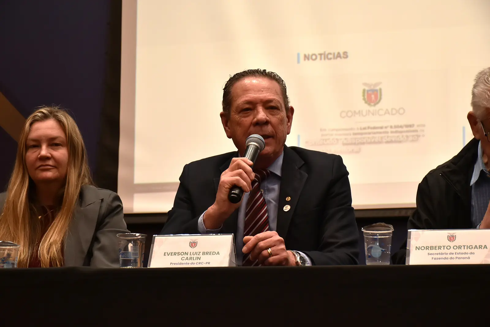 Presidente do CRCPR fala em abertura do Curso de Formação da Escola Fazendária do Paraná