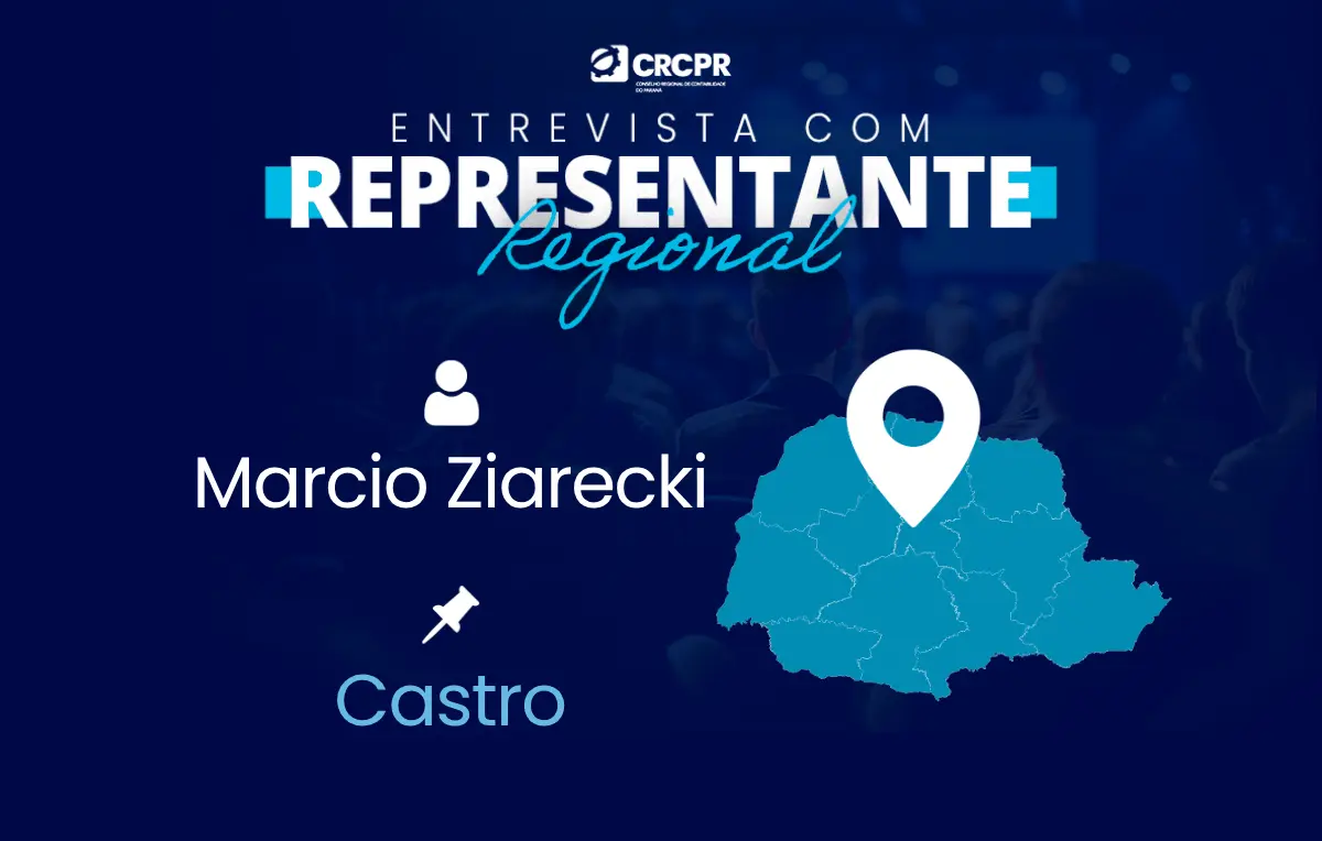 Conheça mais sobre o representante do CRCPR em Castro, Marcio Ziarecki