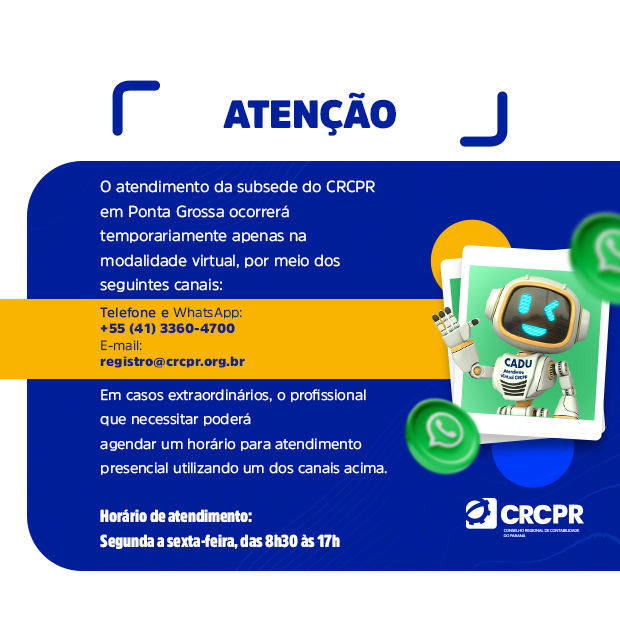 Rodapé do Boletim Online do CRCPR - Curitiba, 03 de Setembro de 2026.