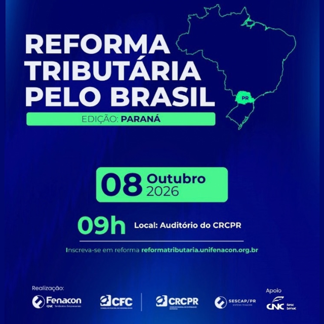 Rodapé do Boletim Online do CRCPR - Curitiba, 01 de Outubro de 2026.