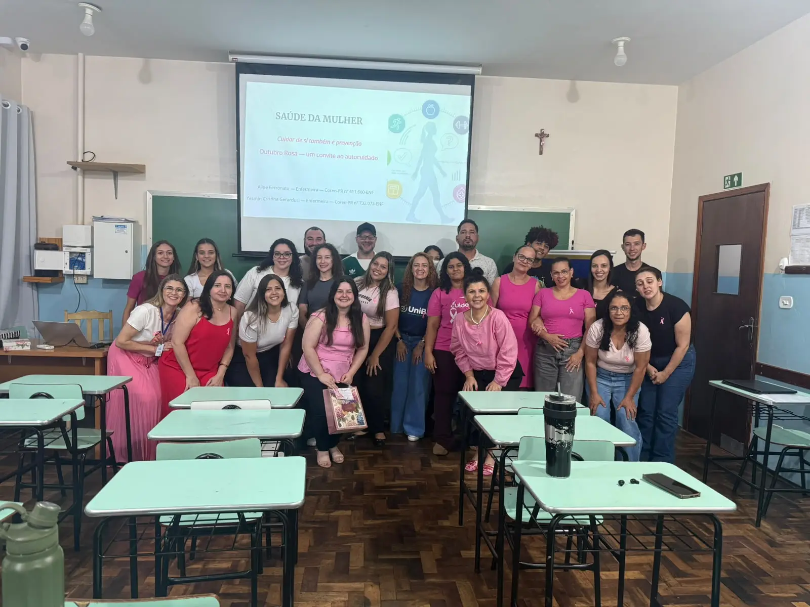 Palestra “Saúde da Mulher: Cuidar de Si Também é Prevenção — Outubro Rosa, um Convite ao Autocuidado”, em Paraíso do Norte