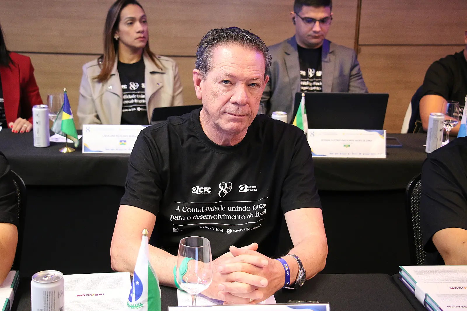 No encontro, o presidente Everson Breda Carlin representou o Estado do Paraná