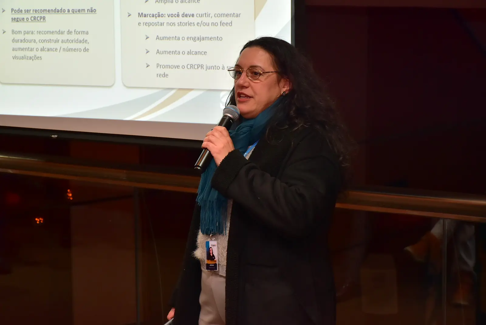 Adriana Magalhães abordou a linguagem das mídias sociais a favor do conhecimento contábil