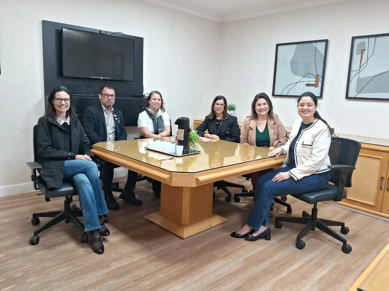 Evelin Lovato, Carlos Bueno de Morais, Edileusa Borçato, Ariane Yumi e Sara Emmanuelle Martins Scarpetta