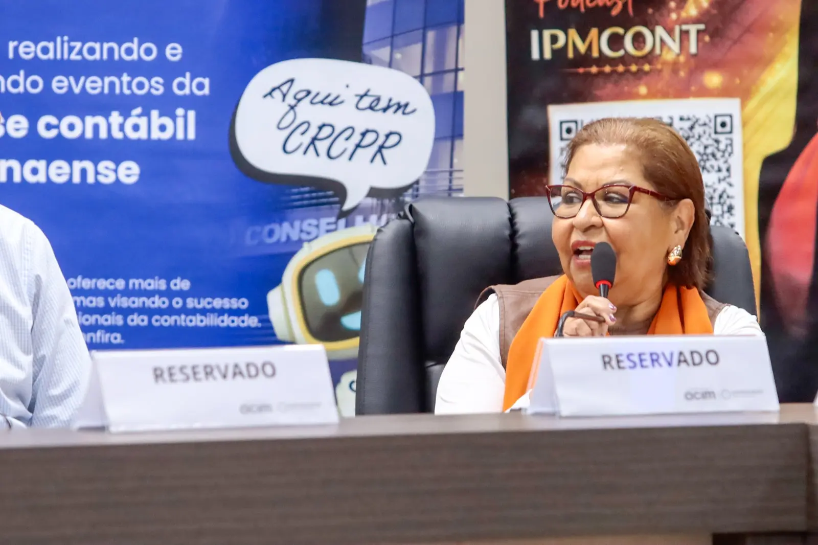 Elisete Ferreira participou de palestra sobre Reforma Tributária, em Maringá