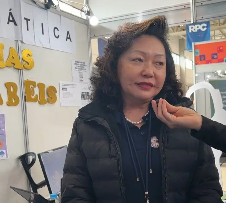 Na foto, a vice-presidente de Registro, Rosemere Hayashi, aborda sua experiência na profissão. "A contabilidade me permite acompanhar a evolução, a tecnologia, a informação e onde estamos”, afirmou.
