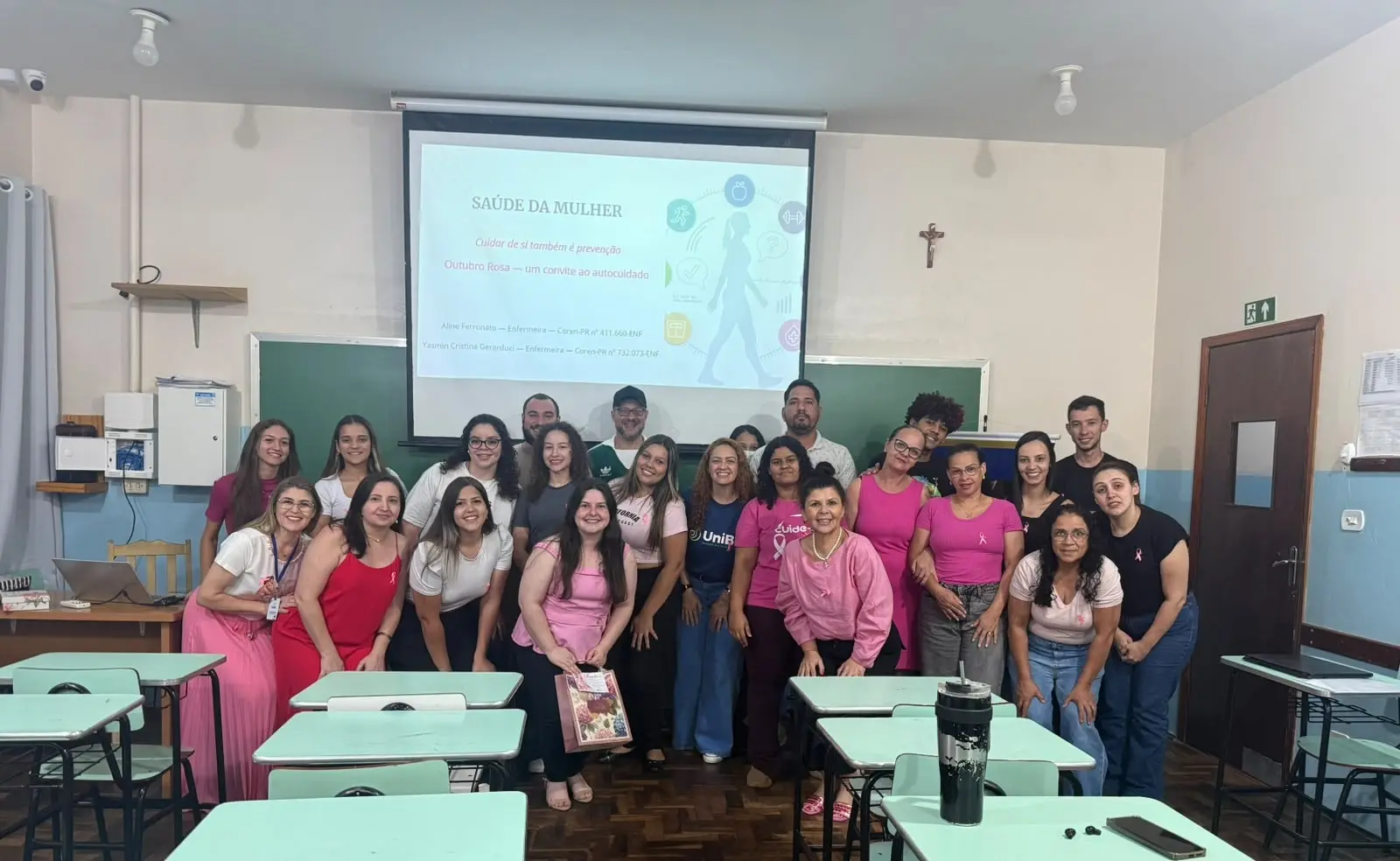 Palestra “Saúde da Mulher: Cuidar de Si Também é Prevenção — Outubro Rosa, um Convite ao Autocuidado”, em Paraíso do Norte